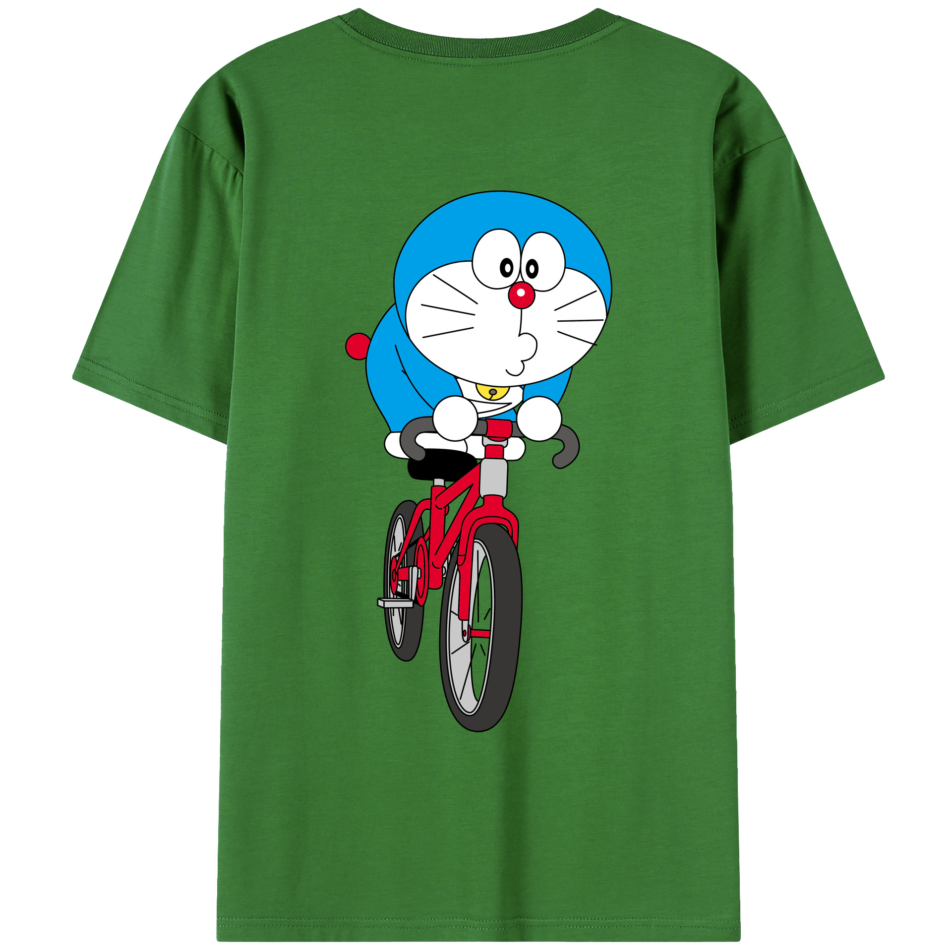 （画像用） ドラえもん Doraemon レディース半袖Tシャツ(バックプリント)